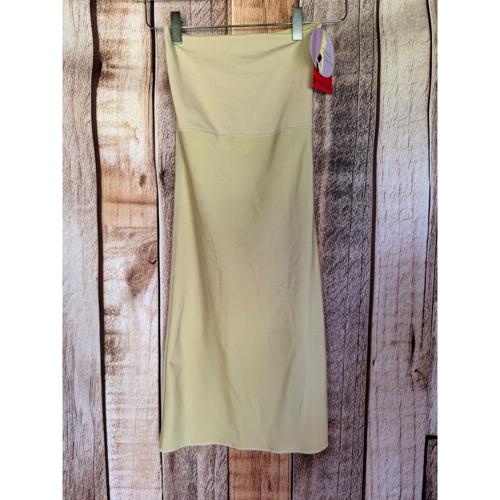 Spanx Strapless Full Slip Hide Sleek Shapewear Nude Smoothing Slimming Small NWT